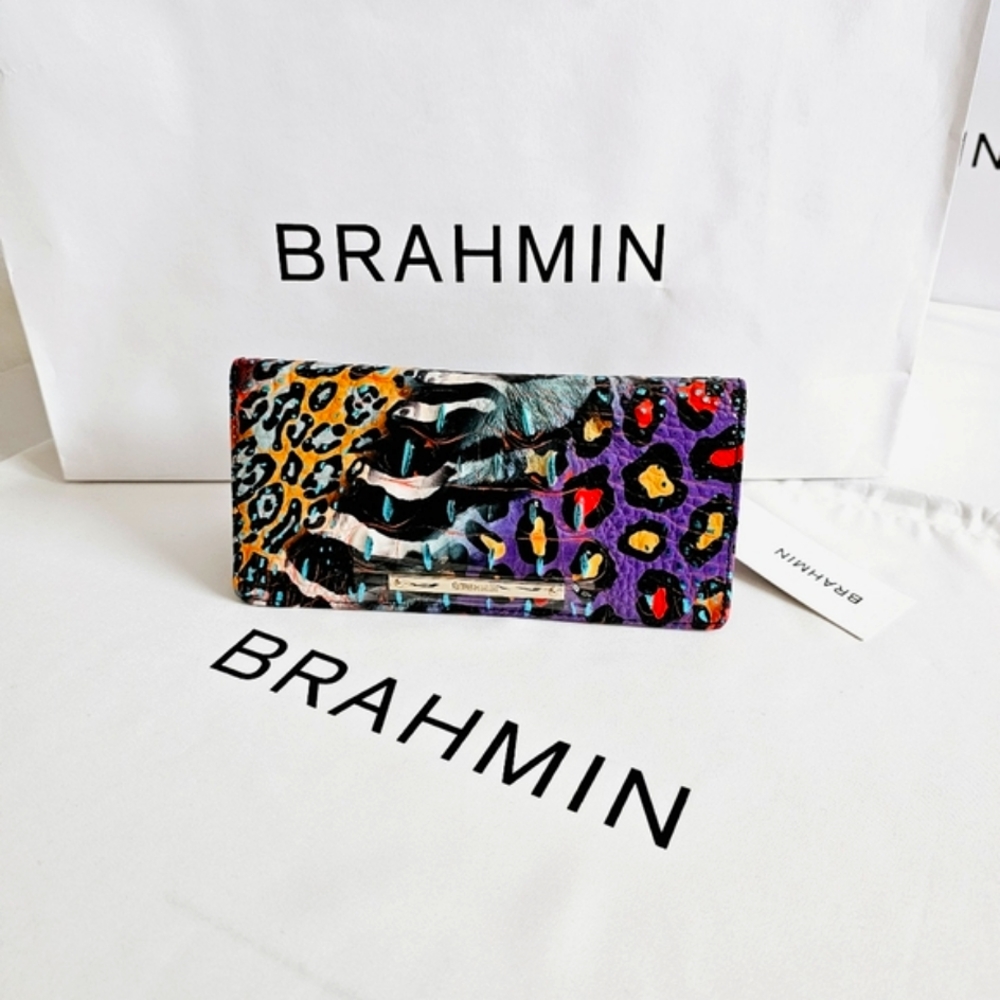 NWT Brahmin Stampede Melbourne Ady Wallet - Picture 3 of 15